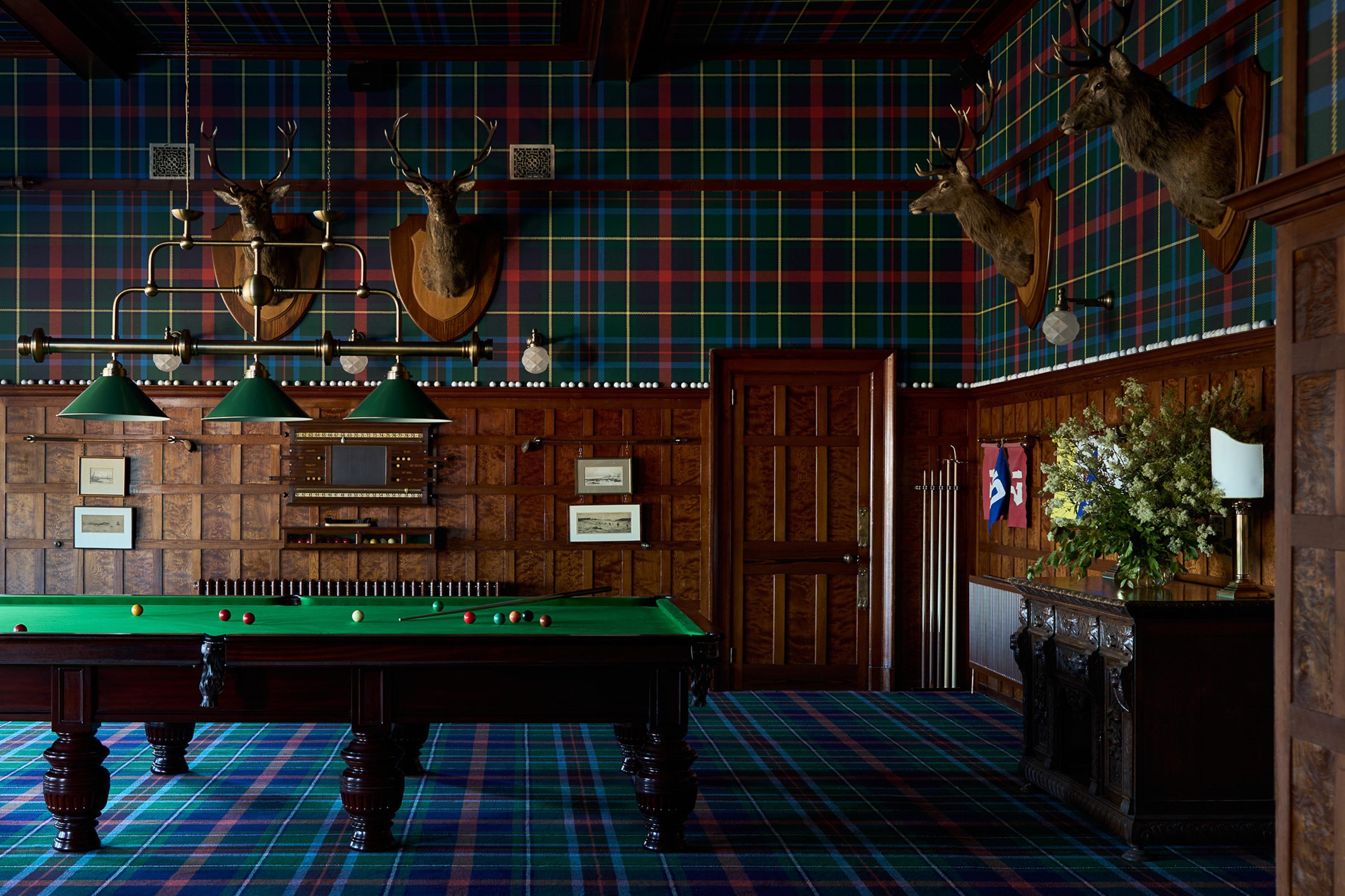 Dornoch Station Hotell Eksteriør bilde The billiard room